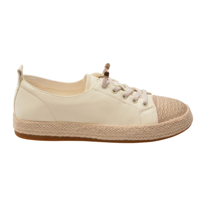 Pantofi sport EPICA albi, 552, din piele naturala