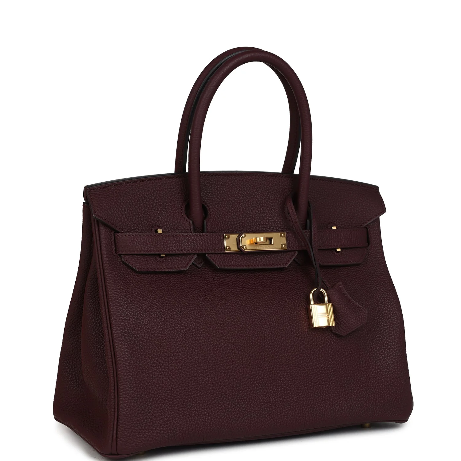 Hermes Birkin 30 Bordeaux Togo Gold Hardware
