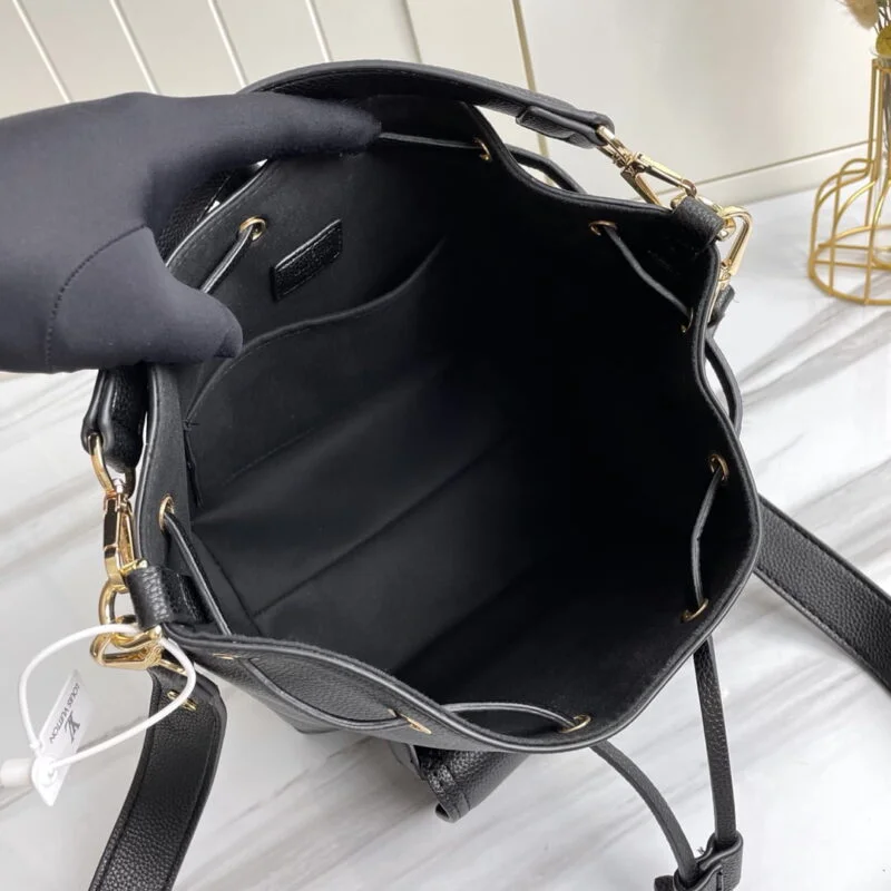 Louis Vuitton Lockme Bucket Black/Brown/Grey