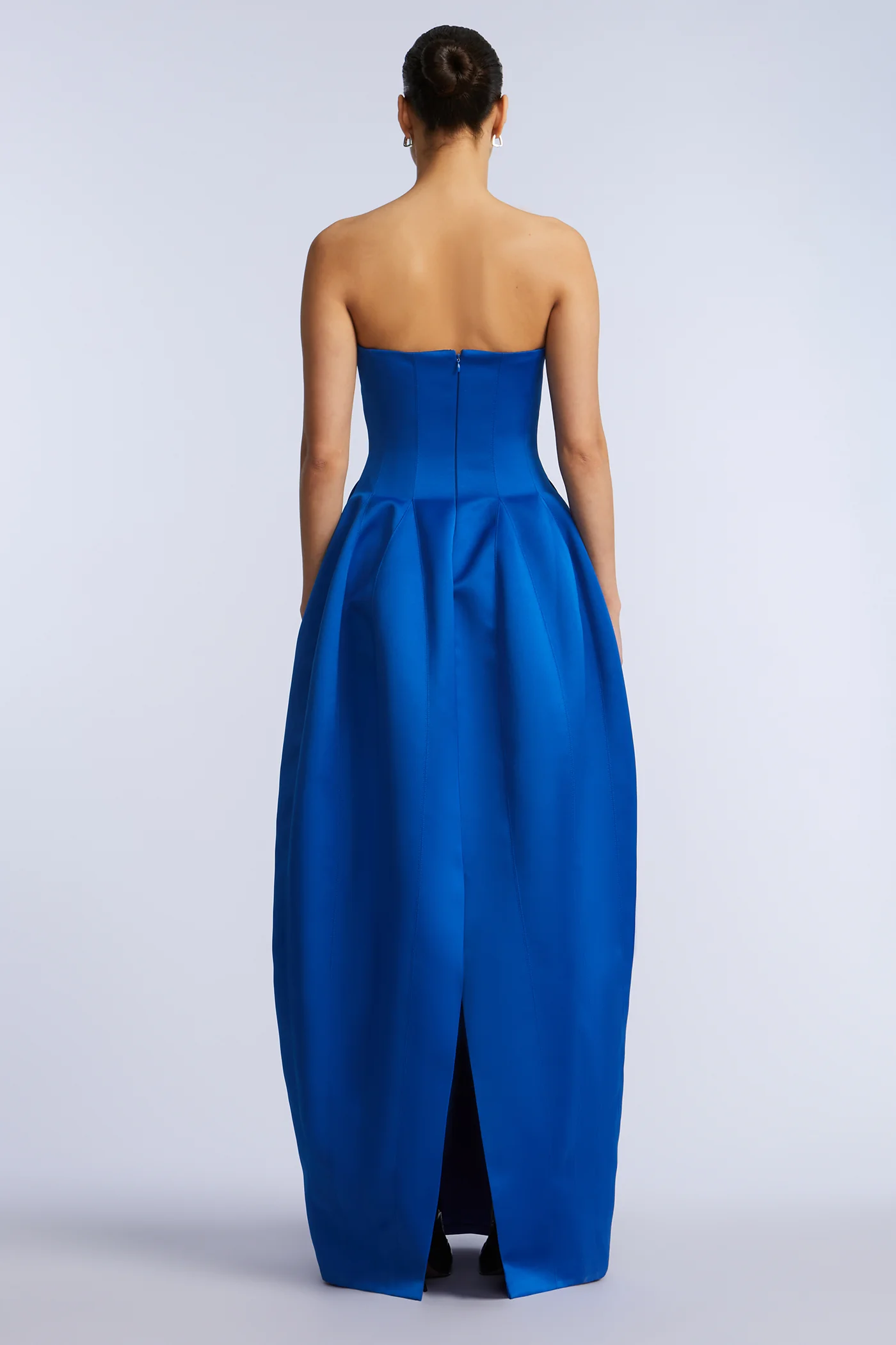 Strapless Structured Gown
