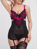 Lovehoney Boudoir Belle Cherry Cut-Out Chemise Set