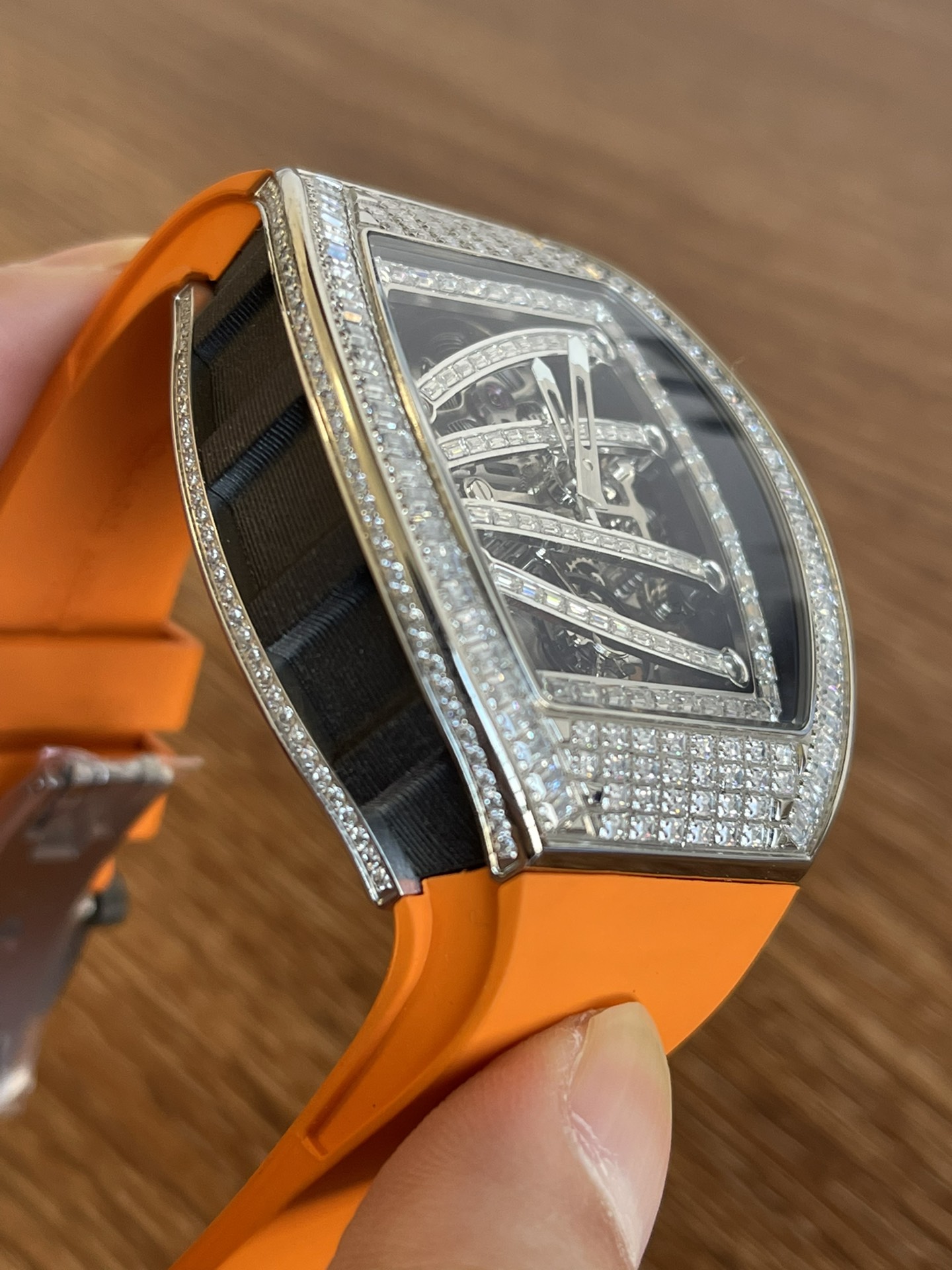 Richard Mille RM 59-01 Tourbillon Diamond Mens Watch