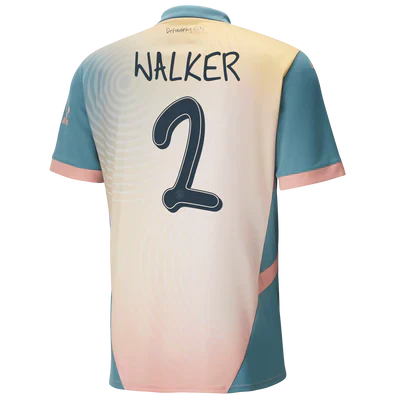 #2 Walker Manchester City Fourth Definitely City Jersey 2024/2025