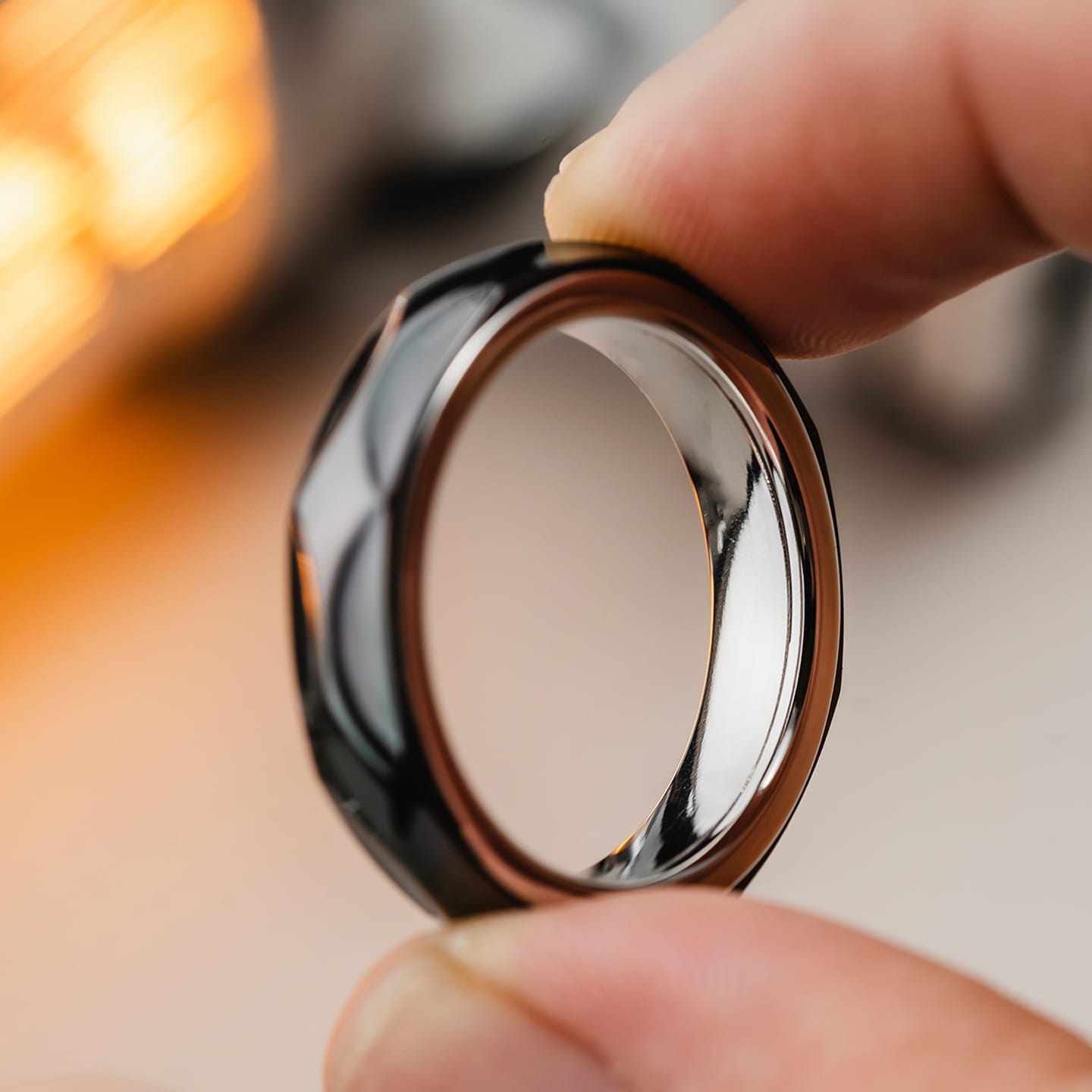 01EDC Star Ring Fidget Ring