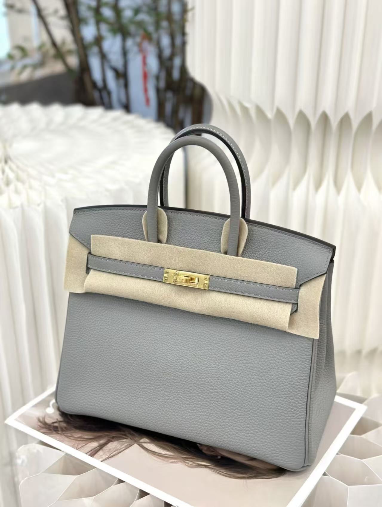 Hermes Birkin 25-30 custom TOGO customization