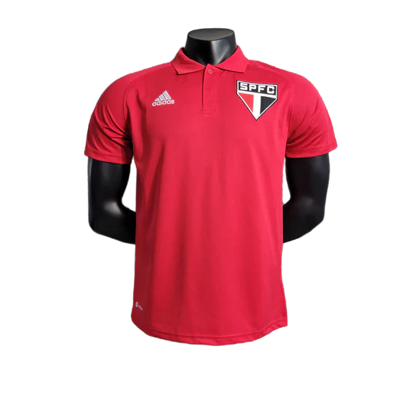Sao Paulo 23/24 Polo Edition Jersey - Red - Fan Version