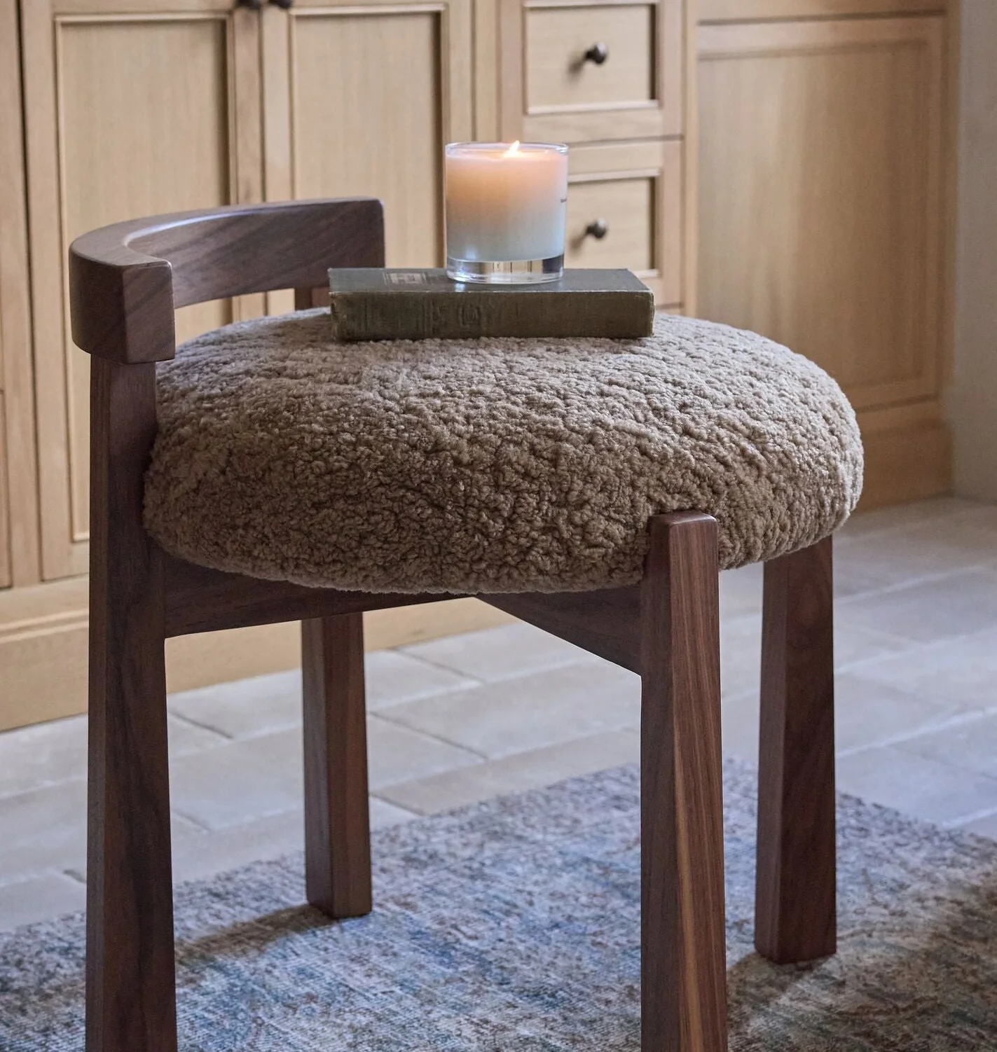 Cade Vanity Stool