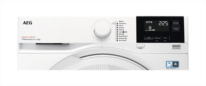 AEG - Asciugatrice TR8G82OW 8 Kg-Bianco