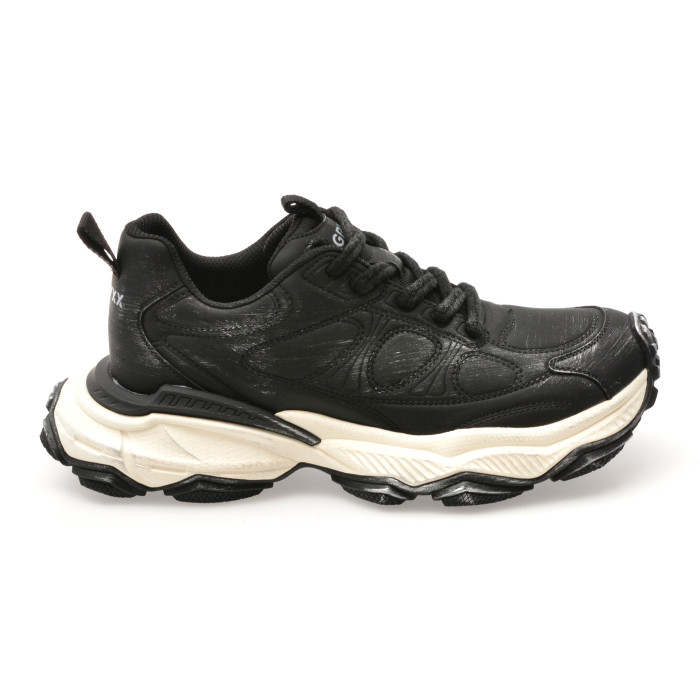 Pantofi sport GRYXX negri, 822, din piele ecologica