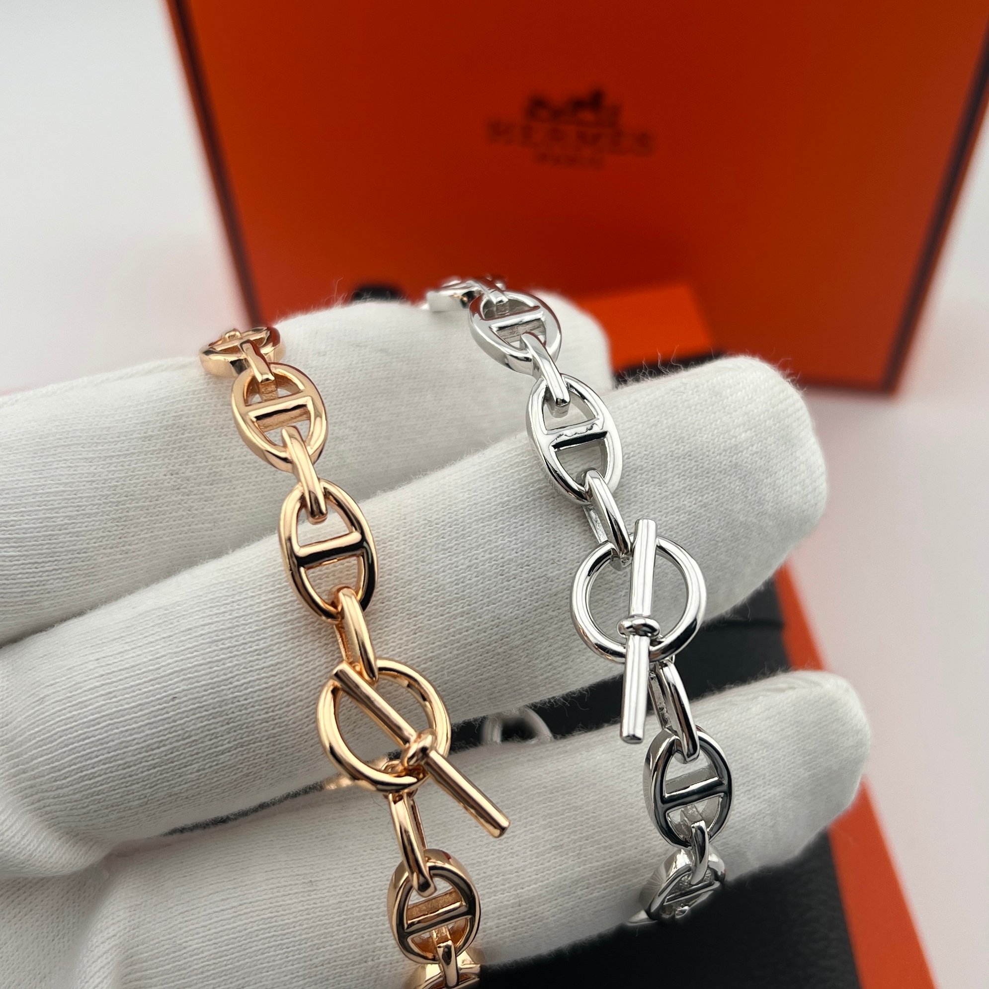Platinum openwork bracelet - Artisantouchss