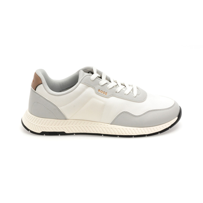 Pantofi sport BOSS gri, 6481, din piele ecologica