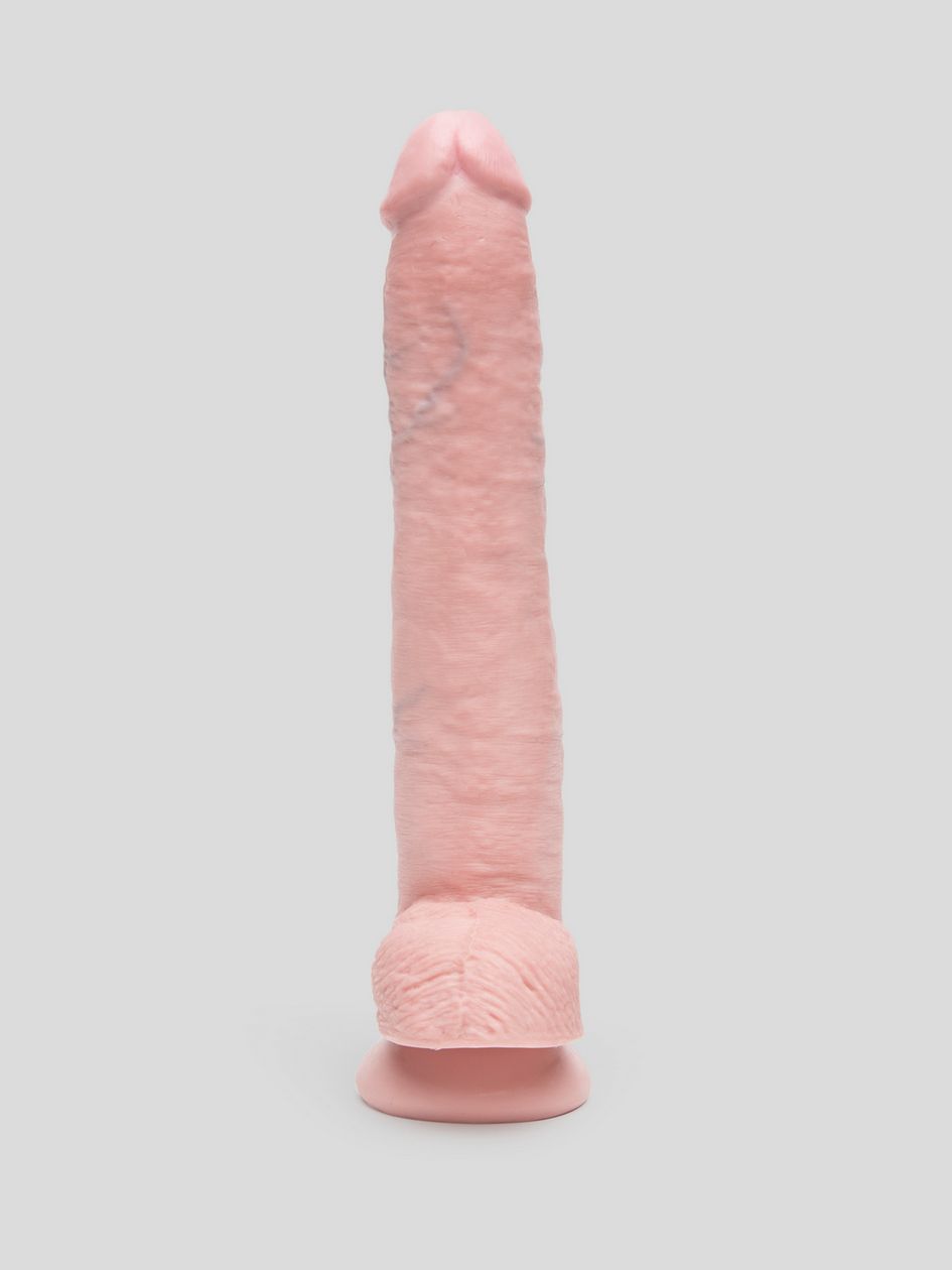 King Cock Ultra Realistic Suction Cup Dildo with Balls 12 Inch