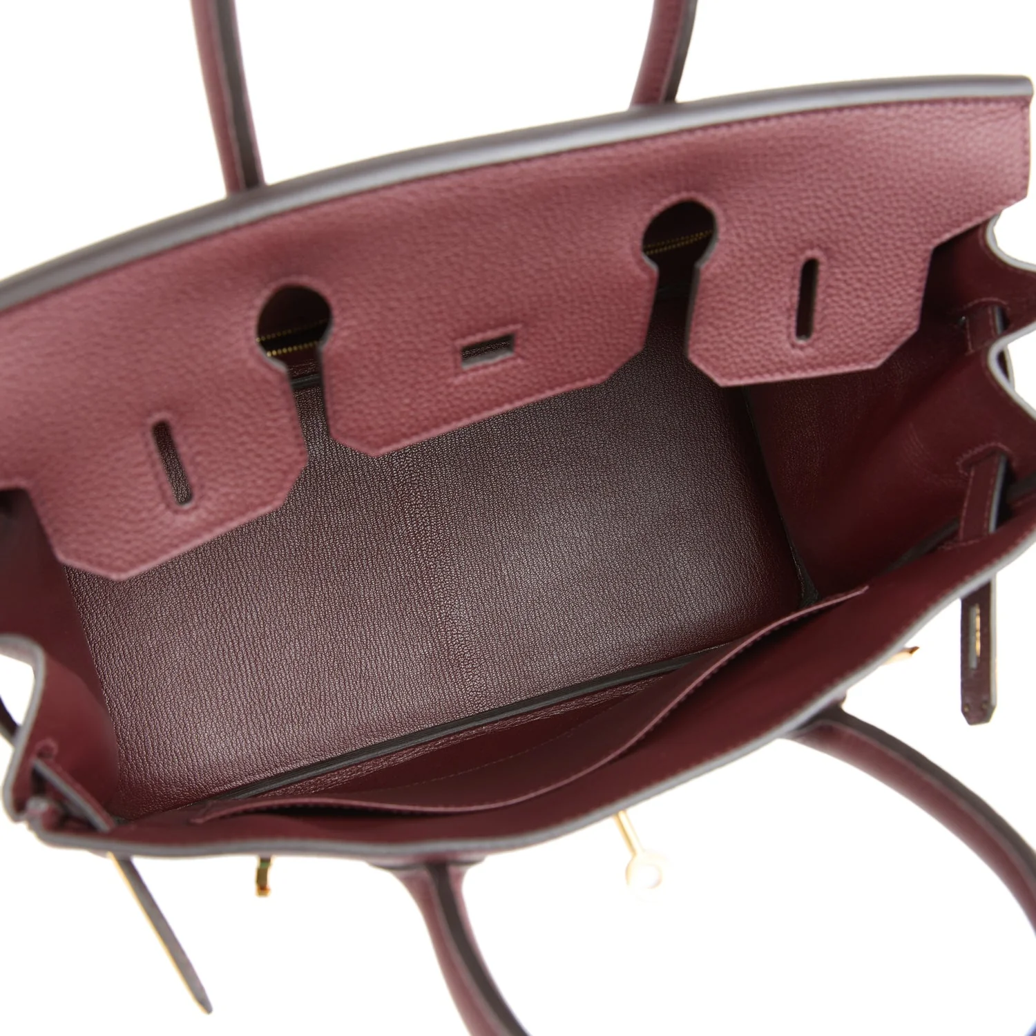 Hermes Birkin 30 Rouge Sellier Togo Gold Hardware