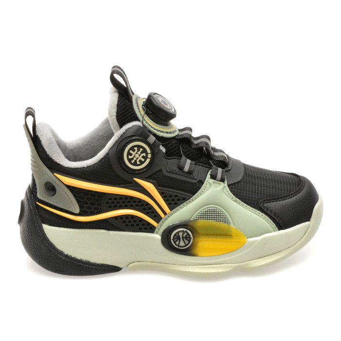 Pantofi sport SELECTION KIDS negri, 25839, din piele ecologica