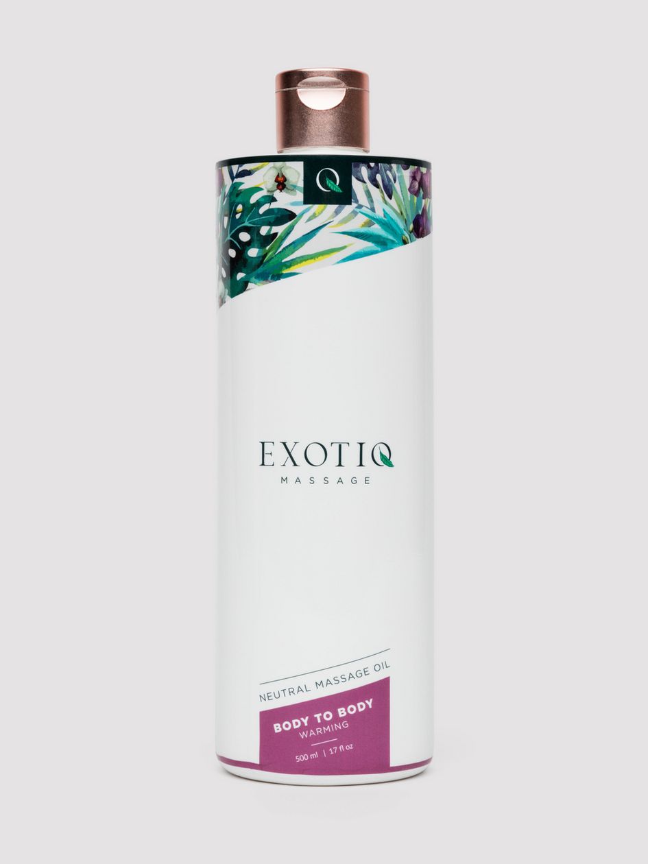 Exotiq Warming Body to Body Massage Oil 500ml