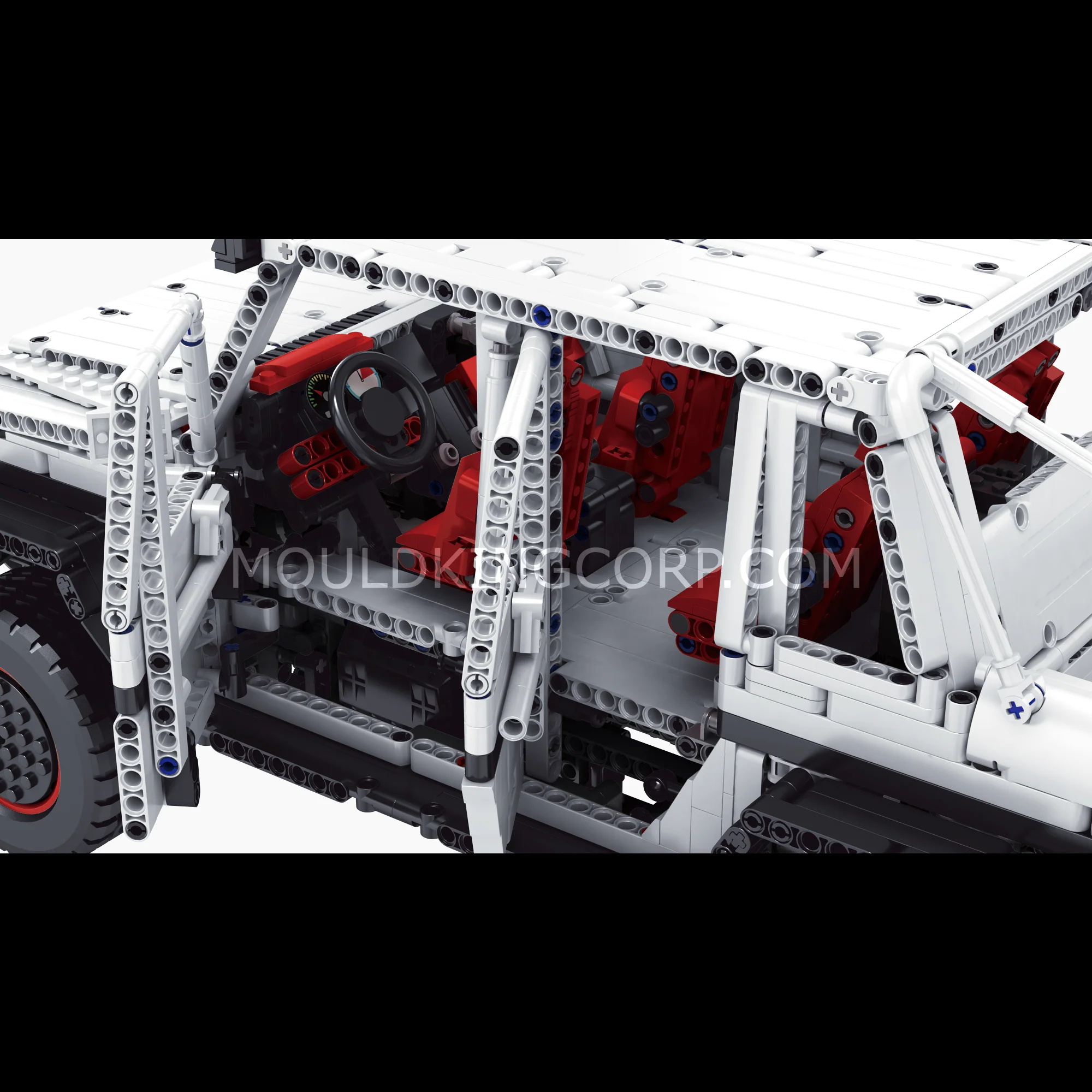 Mould King 13061S Remote Controlled Glass 700 6x6 Building Set | 3,825pcs