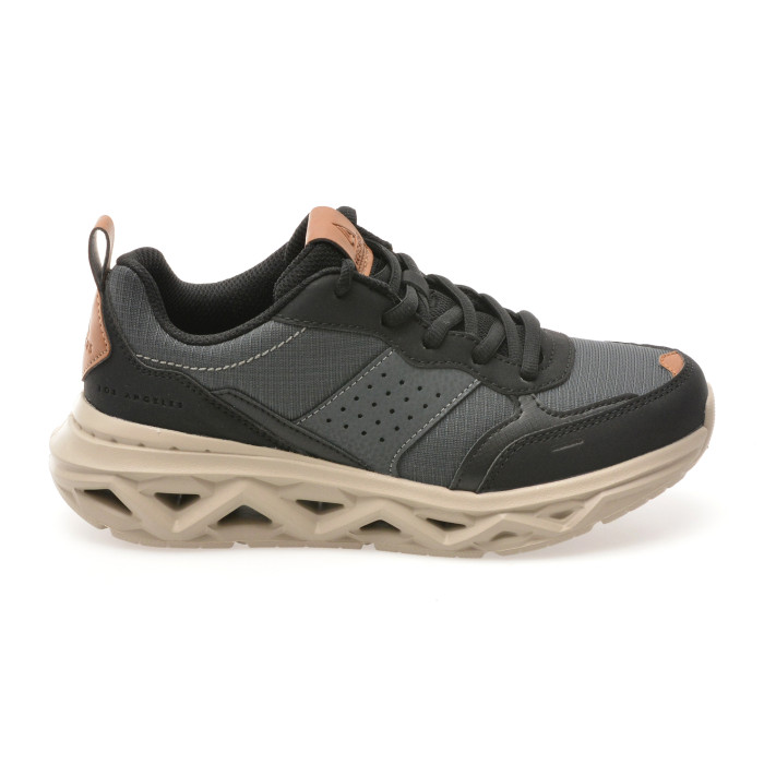 Pantofi sport SKECHERS negri, SKX 1121, din material textil