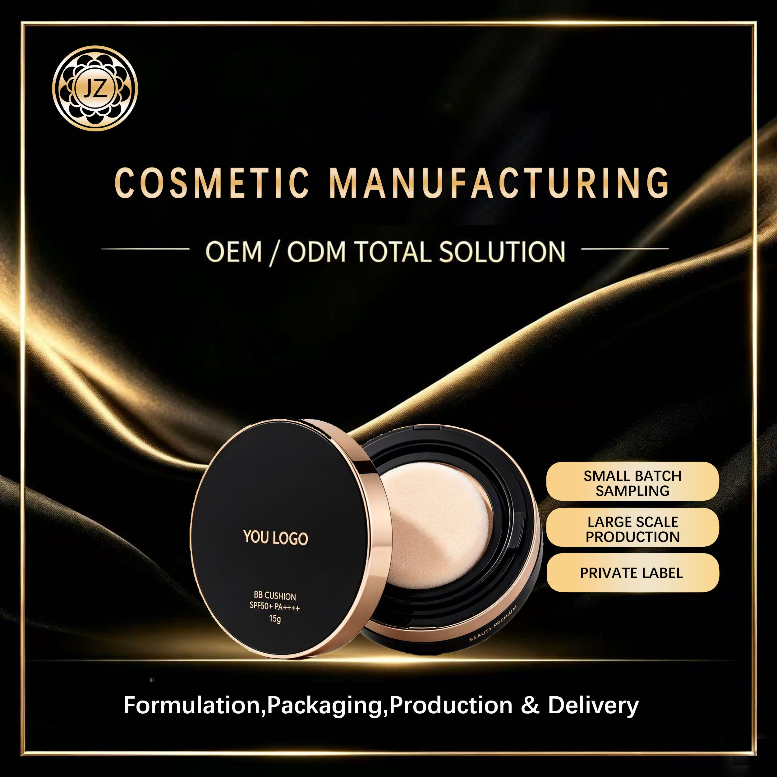 All-in-One Long-Lasting Cushion Concealer (Customizable in Multiple Shades)