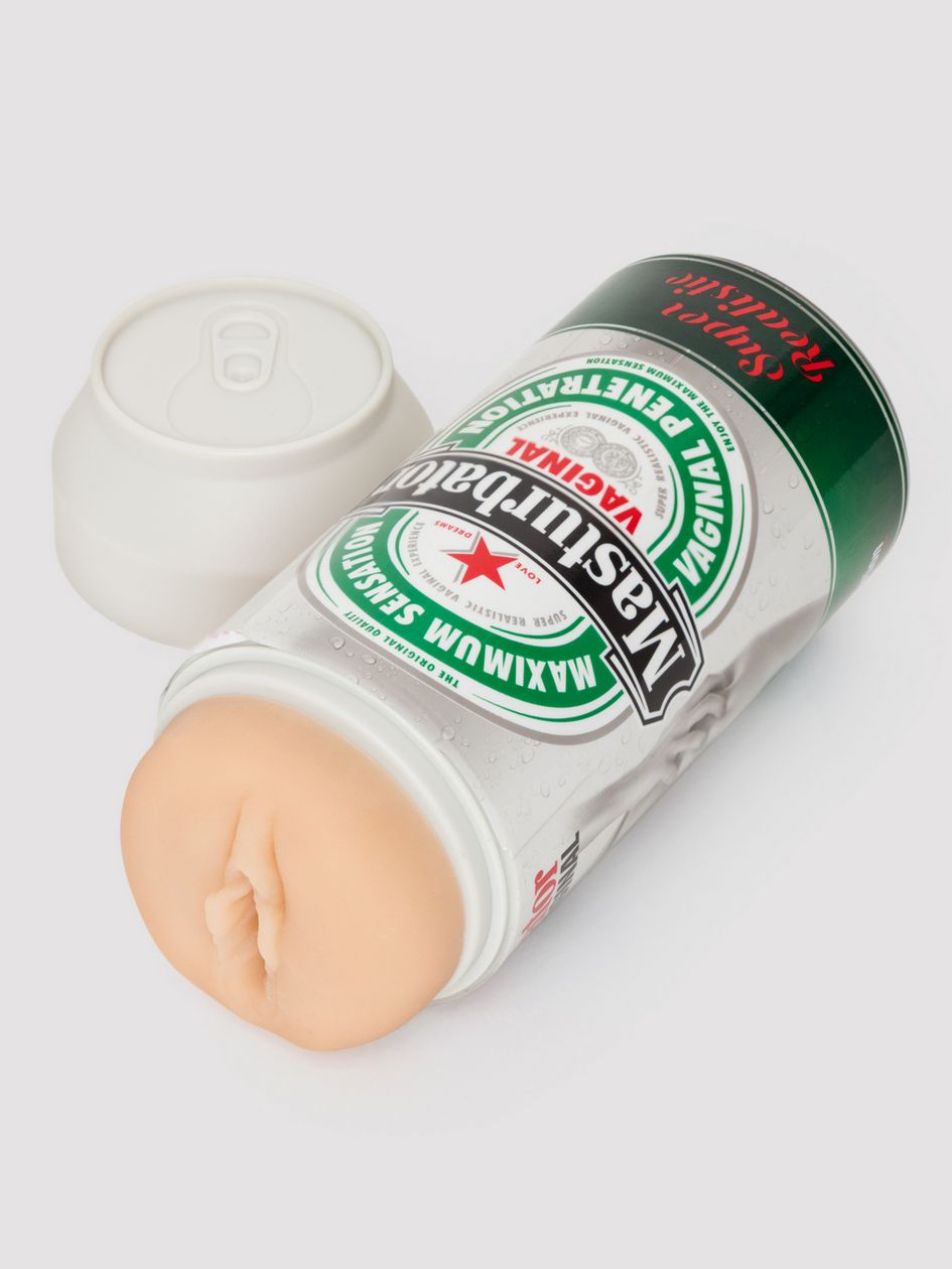 Realistic Vagina Masturbator in a Can