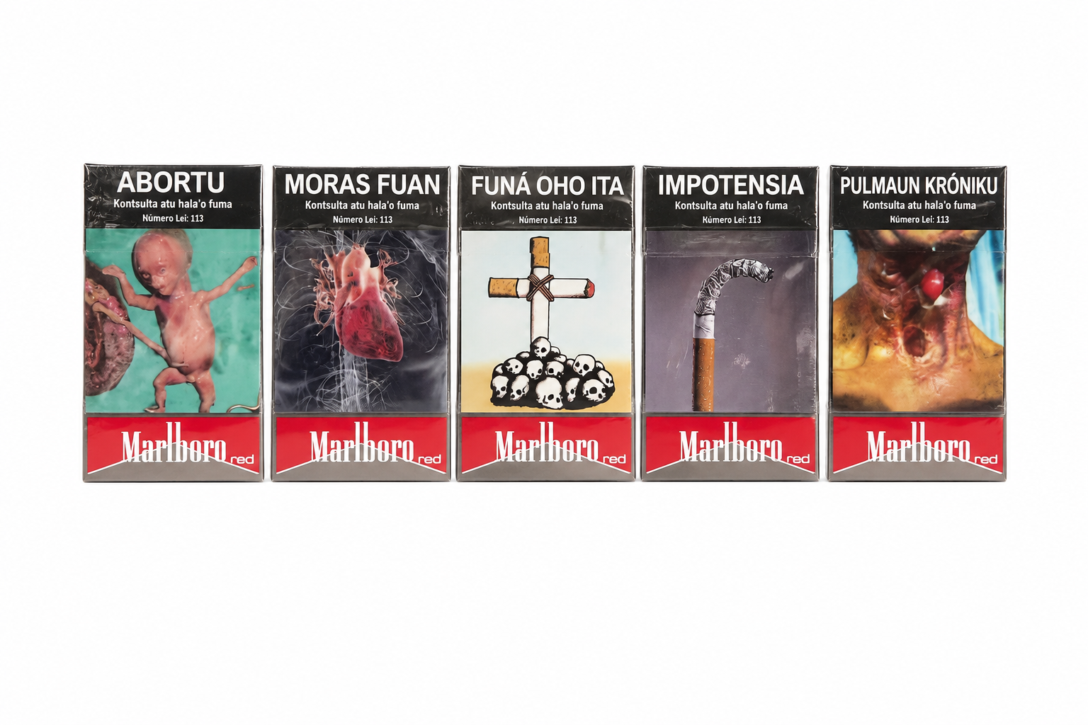 Marlboro Red Box (Timor-Leste) 10mg Carton