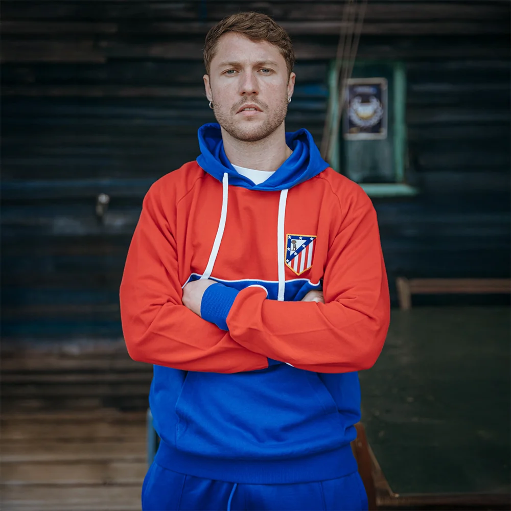 Atletico de Madrid Color Block Hooded Sweater