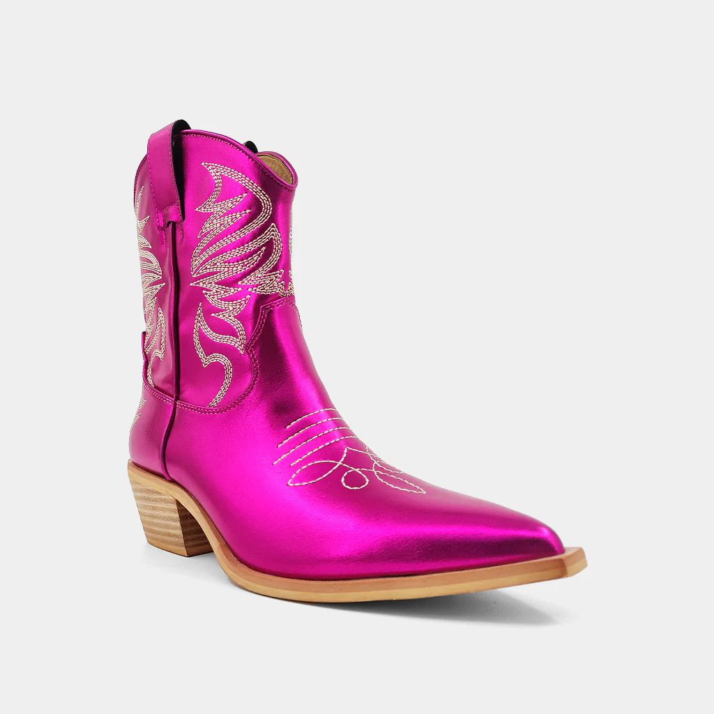 Zen Western Boot 鈥?Fuchsia