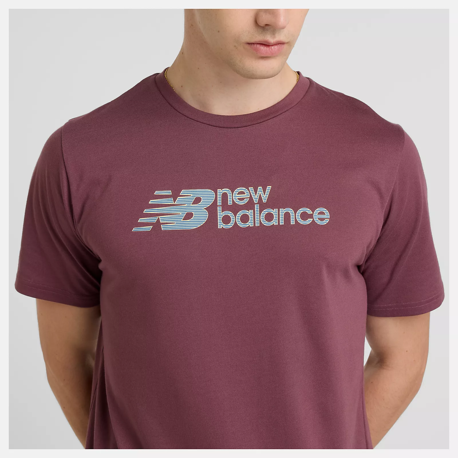 Heathertech Linear T-Shirt