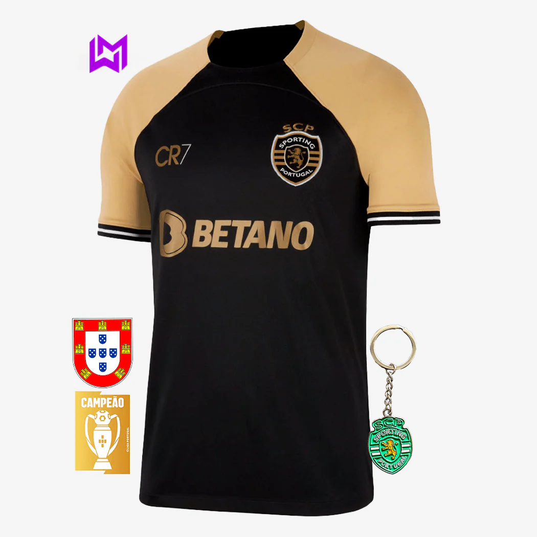 Camisola Sporting III CR7 2023/25 - ��LTIMAS UNIDADES! ????