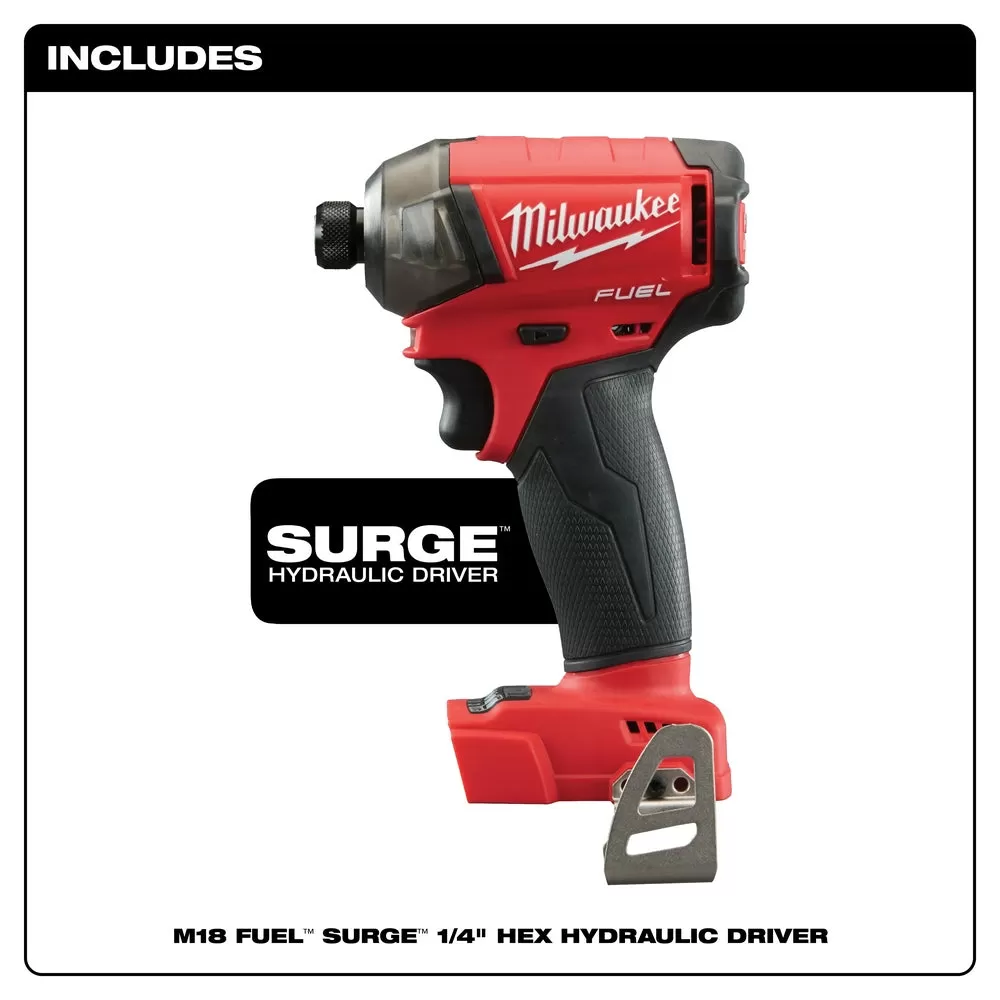 Milwaukee Pre-Sale 2760-20 M18 FUEL 18V 1/4-Inch Surge Hex Hydraulic Driver-Bare Tool