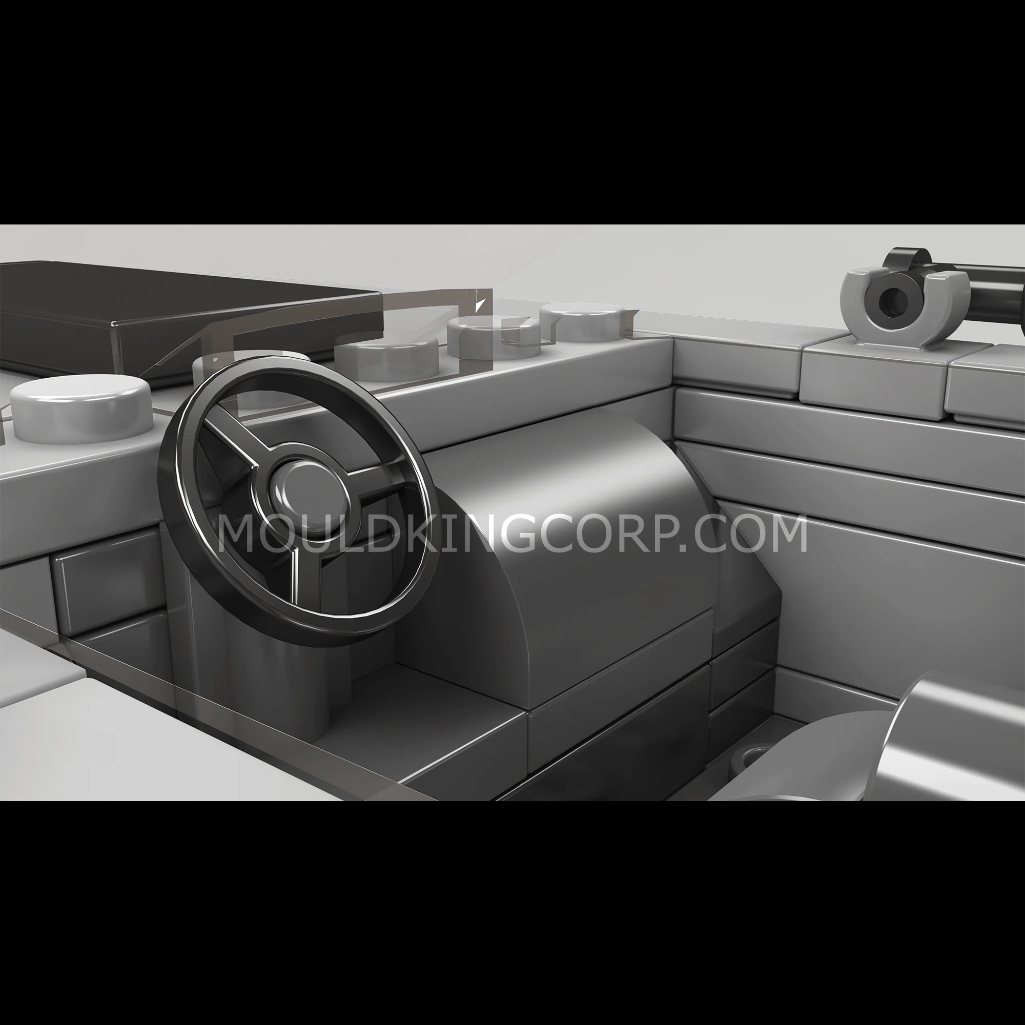 MOULD KING 27035 Charger Muscle Car Model Building Set | 355 PCS