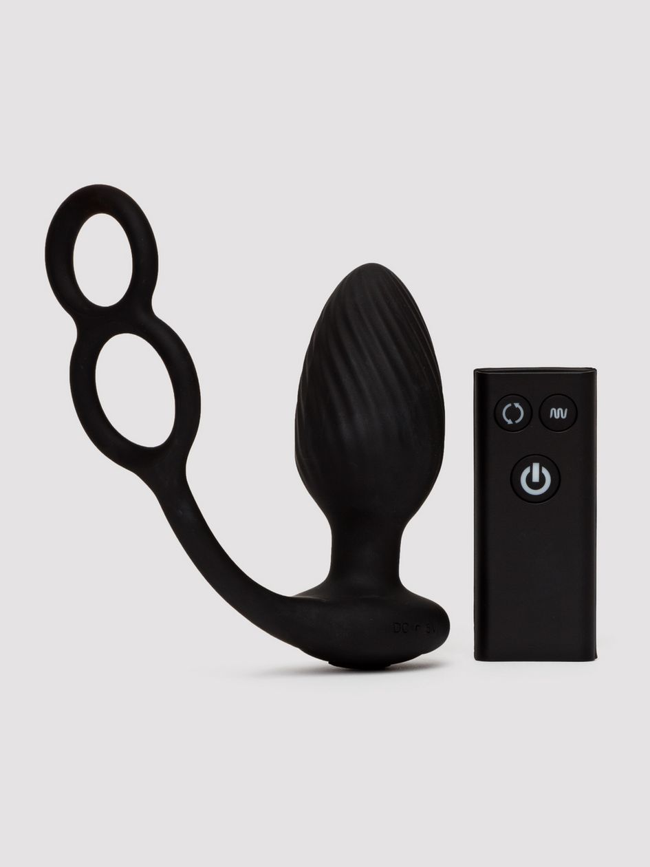 Nexus Tornado Rotating Remote Controlled Butt Plug with Cock Ring