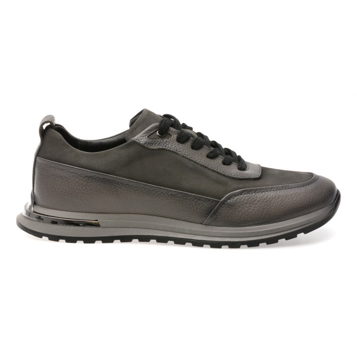 Pantofi sport GRYXX gri, 22202, din nabuc