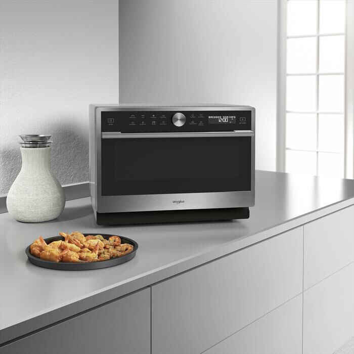 WHIRLPOOL - Forno microonde SUPREME CHEF MWSC 9133 SX-Nero, Stainless steel