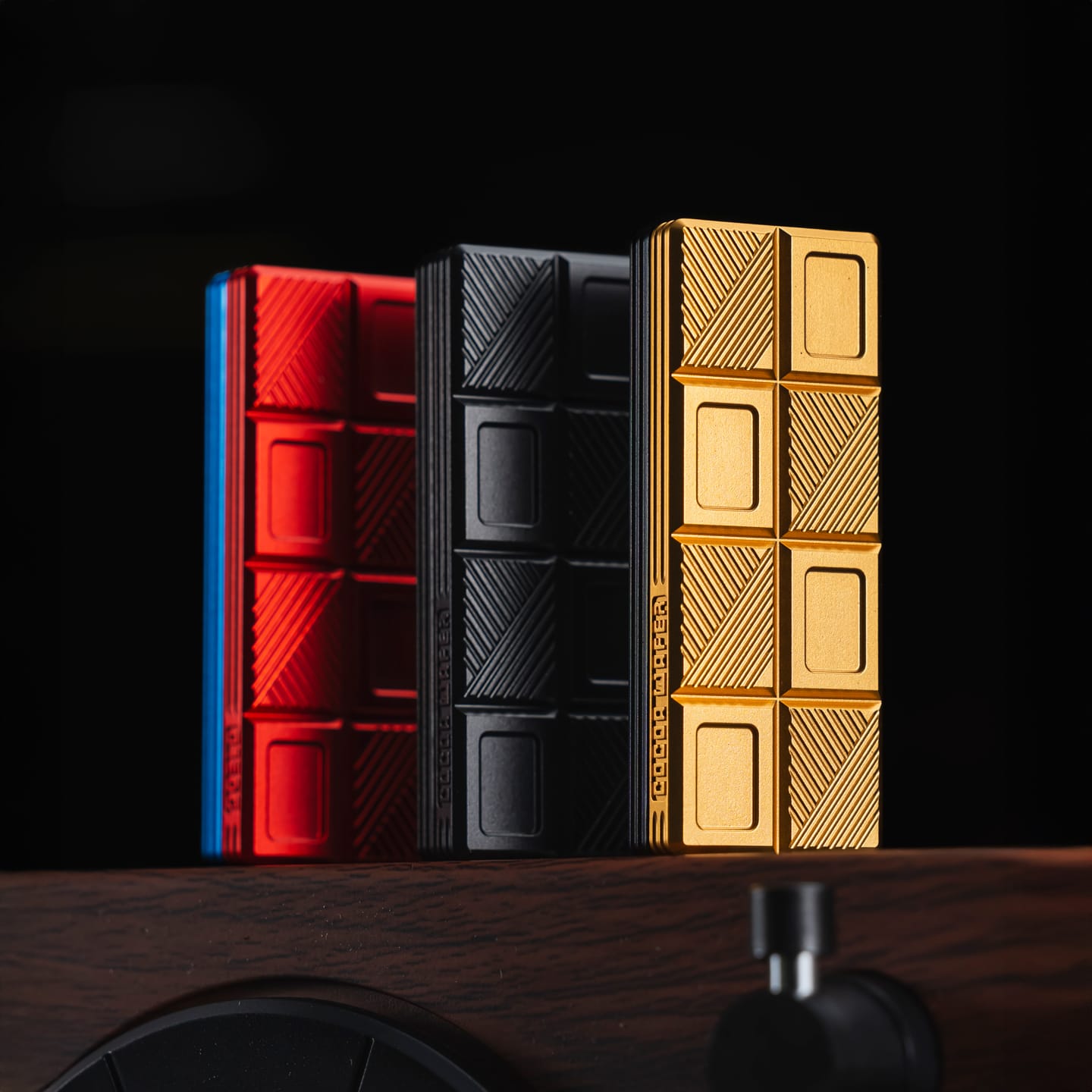 01 EDC Wafer Biscuit 2.0-Chocolate Fidget Slider