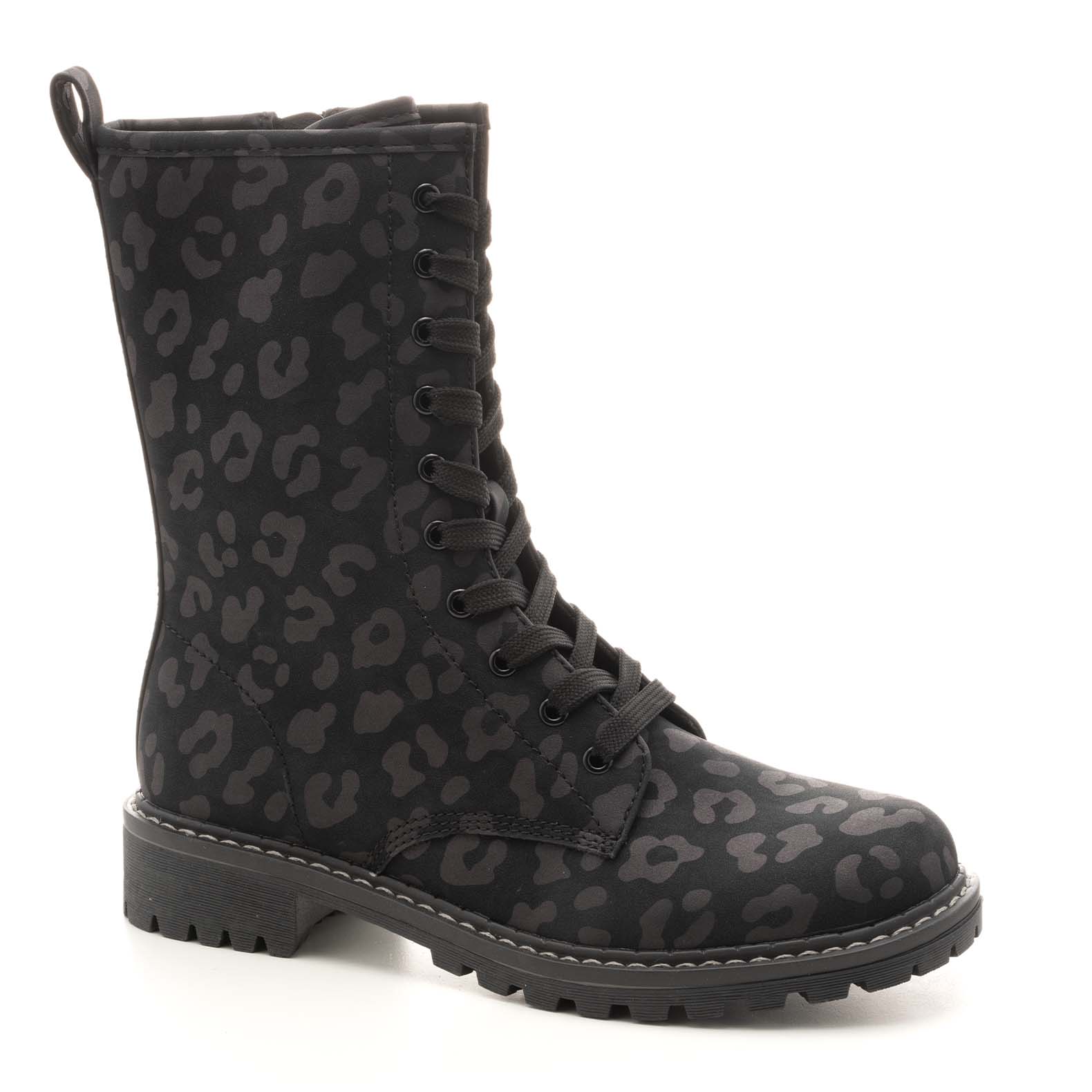Fomo Rocker Boot 鈥?Black Leopard