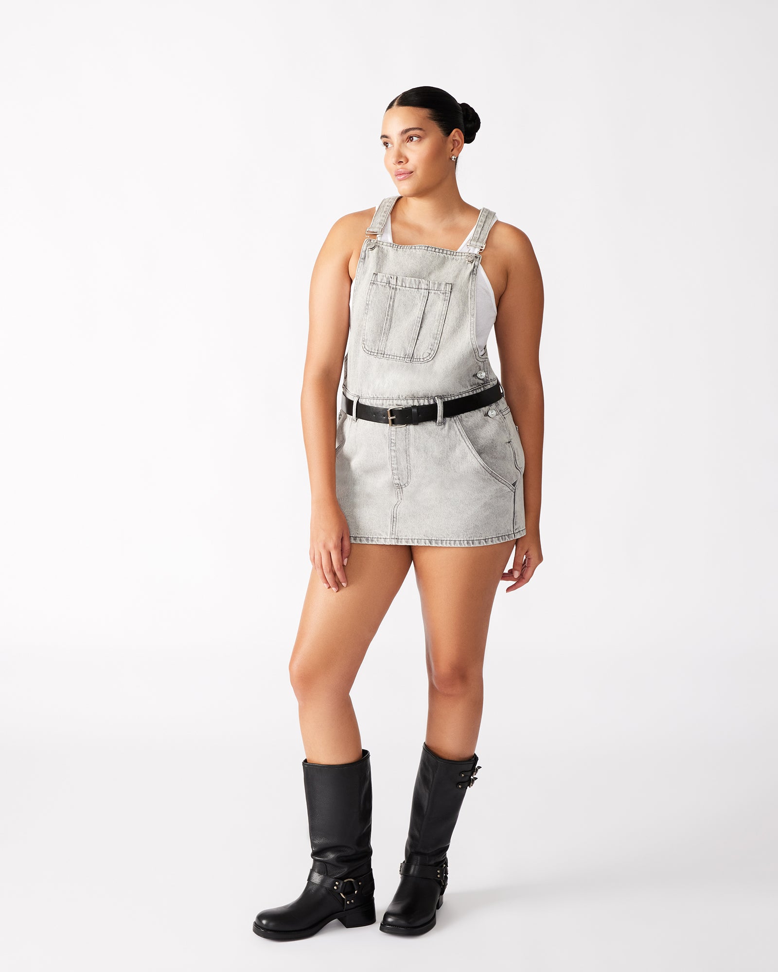 Tamia Dress Light Grey