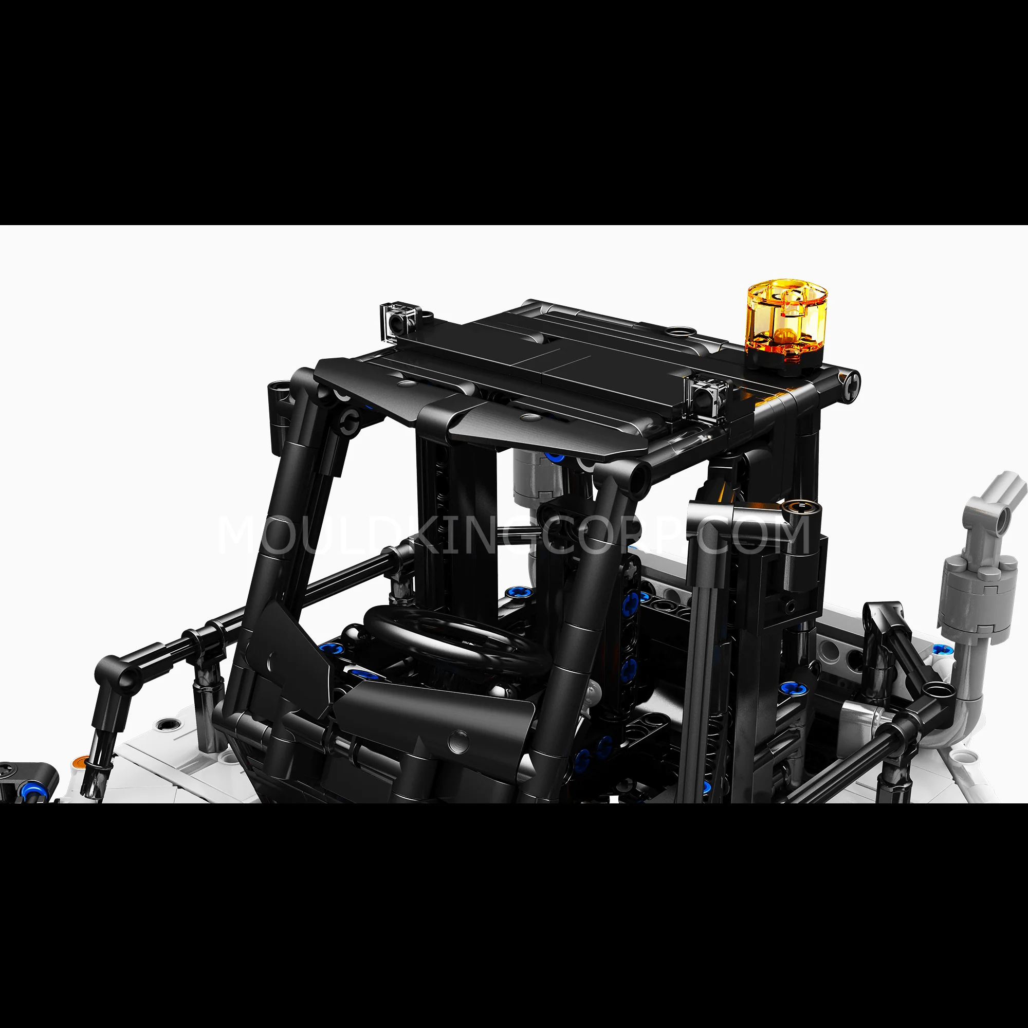 MOULD KING 17029/17030 Container Forklift Remote Controlled Building Set | 4,878 PCS