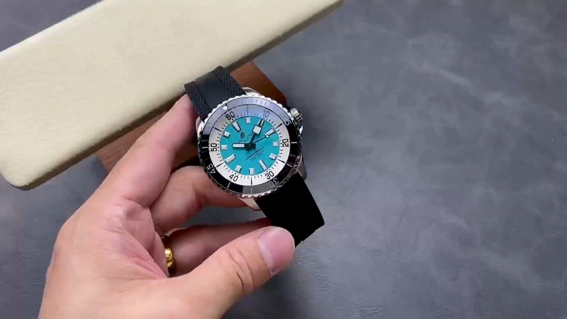 Breitling Superocean Automatic Replica A17376211L2S1 44mm Black Ceramic Bezel