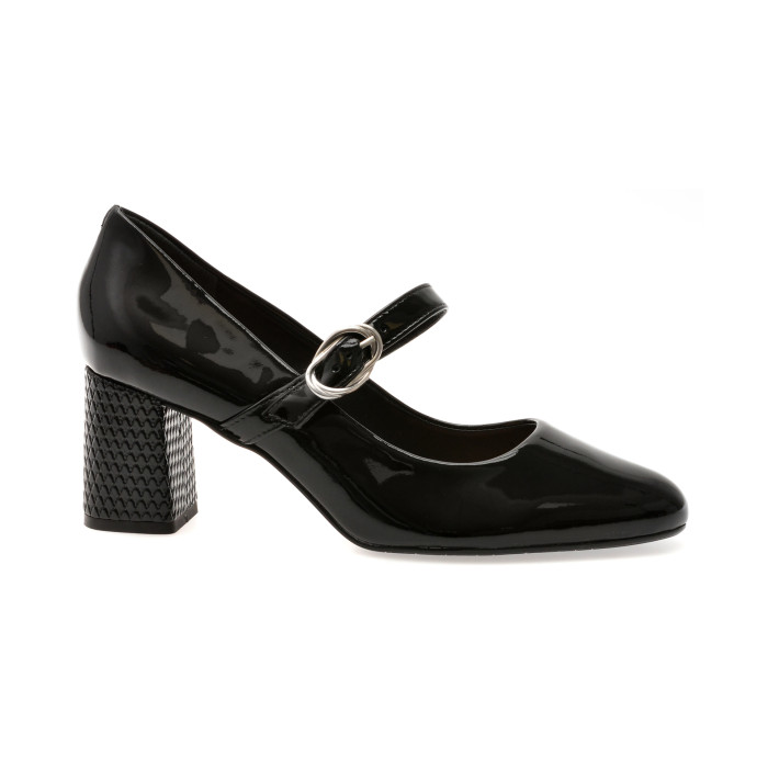Pantofi eleganti EPICA negri, 1180877, din piele naturala lacuita
