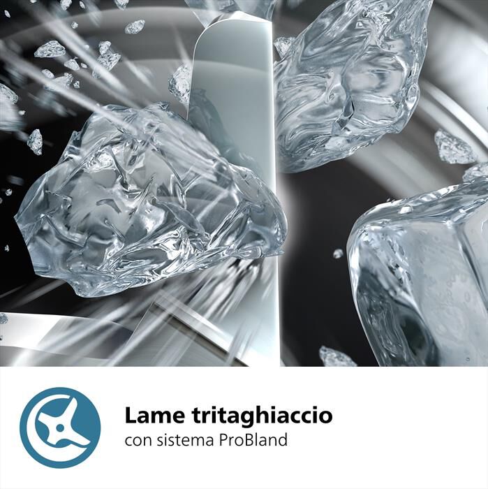 PHILIPS - Frullatore SERIE 5000 HR3041/00-Nero/Metallo