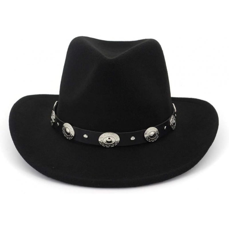 Women's Western Cowboy Hats Studded Pinched
