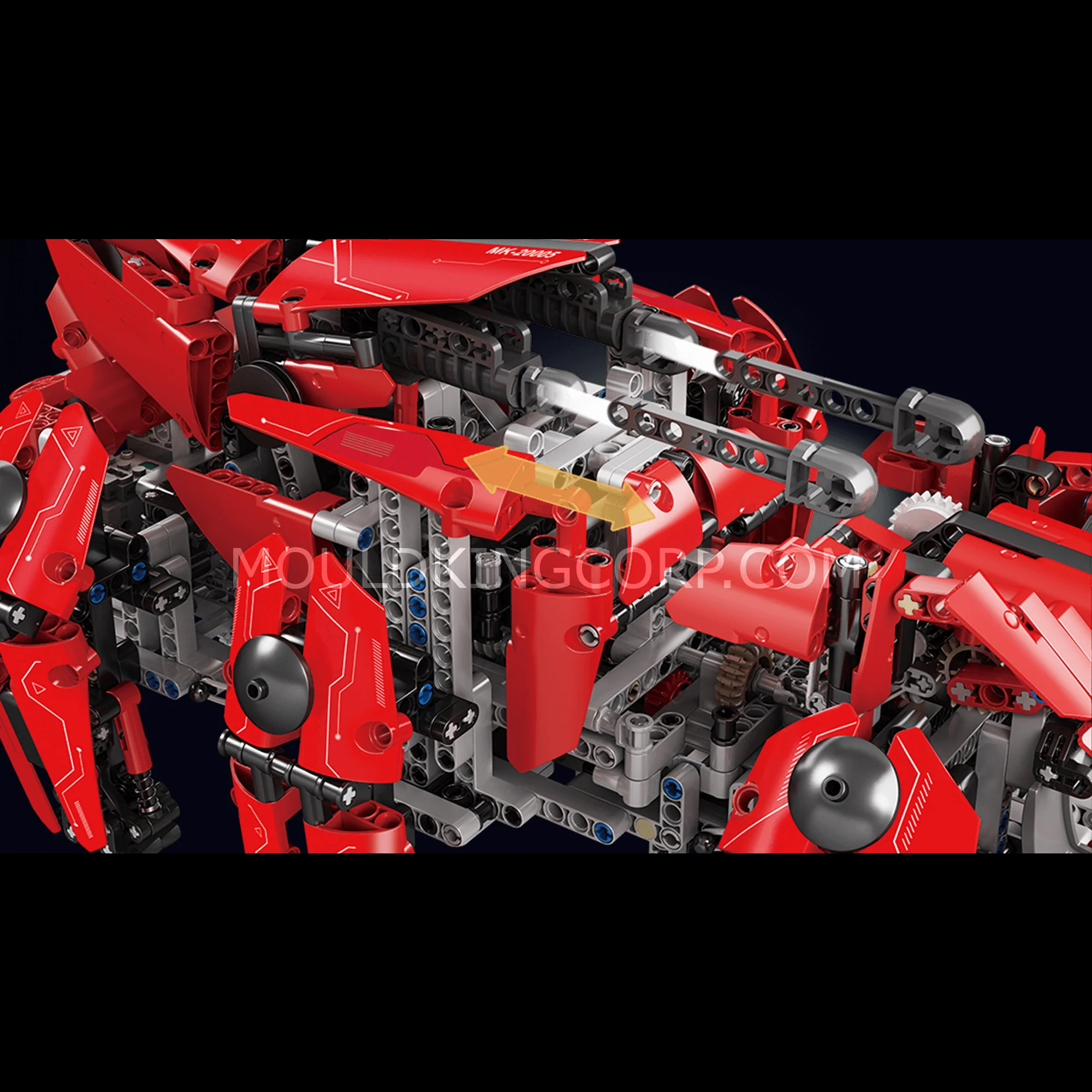 MOULD KING 20005 Remote Controlled Hexapod Building Set | 1,608 PCS