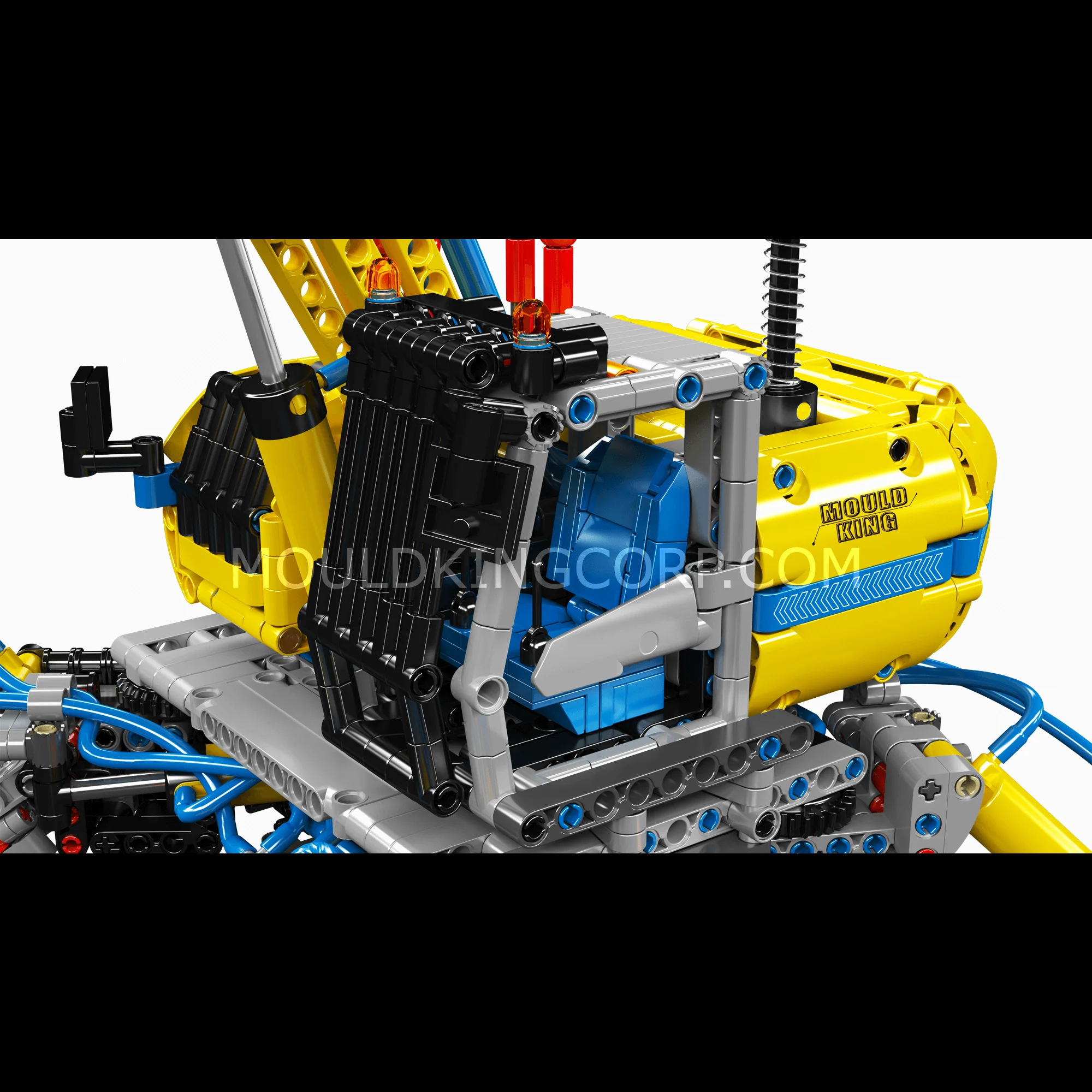 Mould King 17060 All-Terrain Excavator Building Set | 1,392 Pcs
