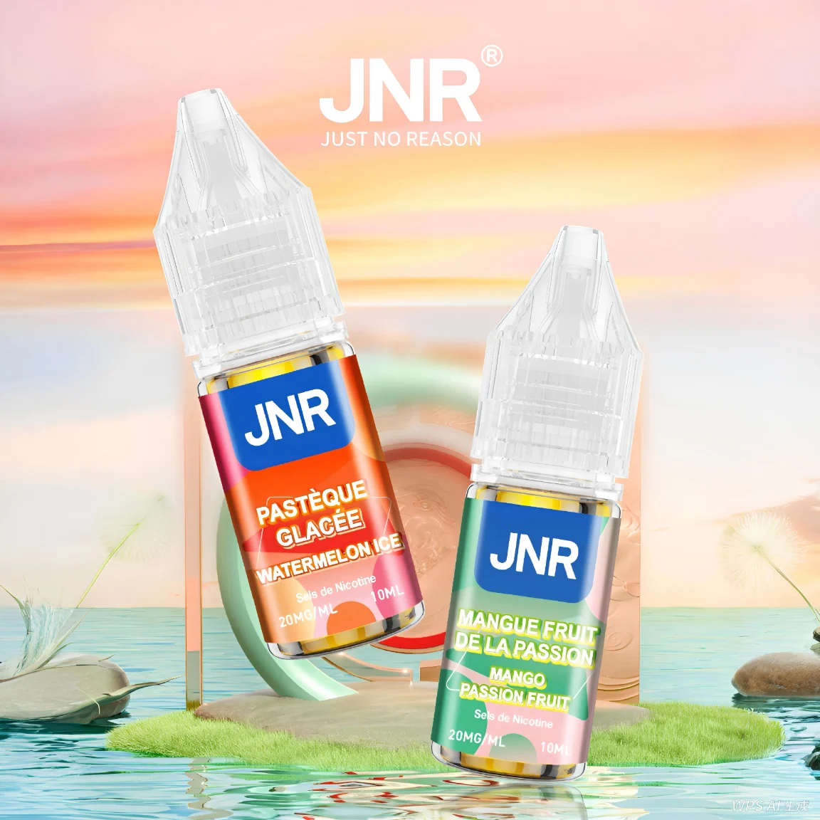 JNR E-liquide 10ml - Sels de Nicotine 20mg - JNR Vape Puff