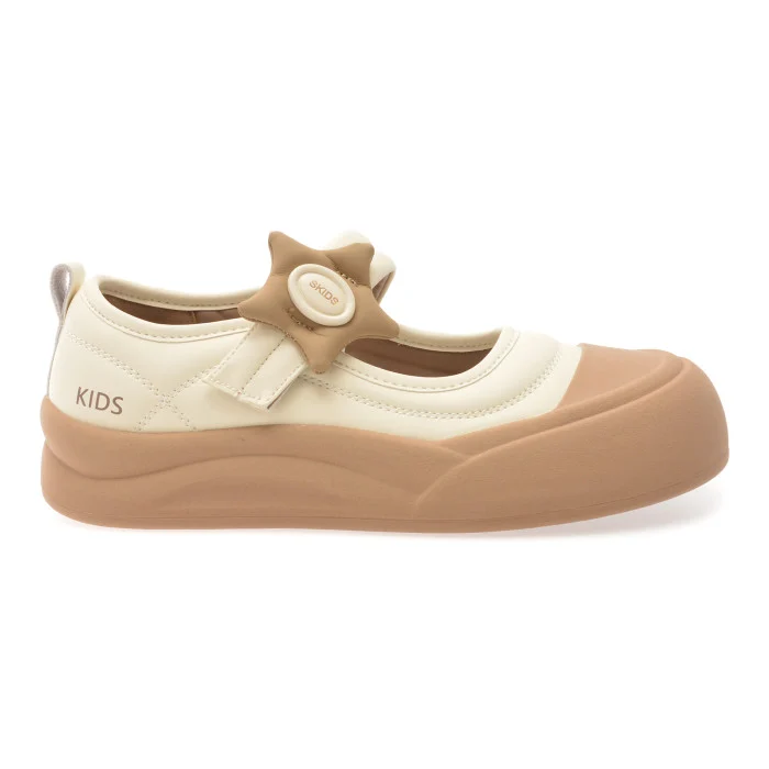 Pantofi SELECTION KIDS bej, 532202, din piele ecologica