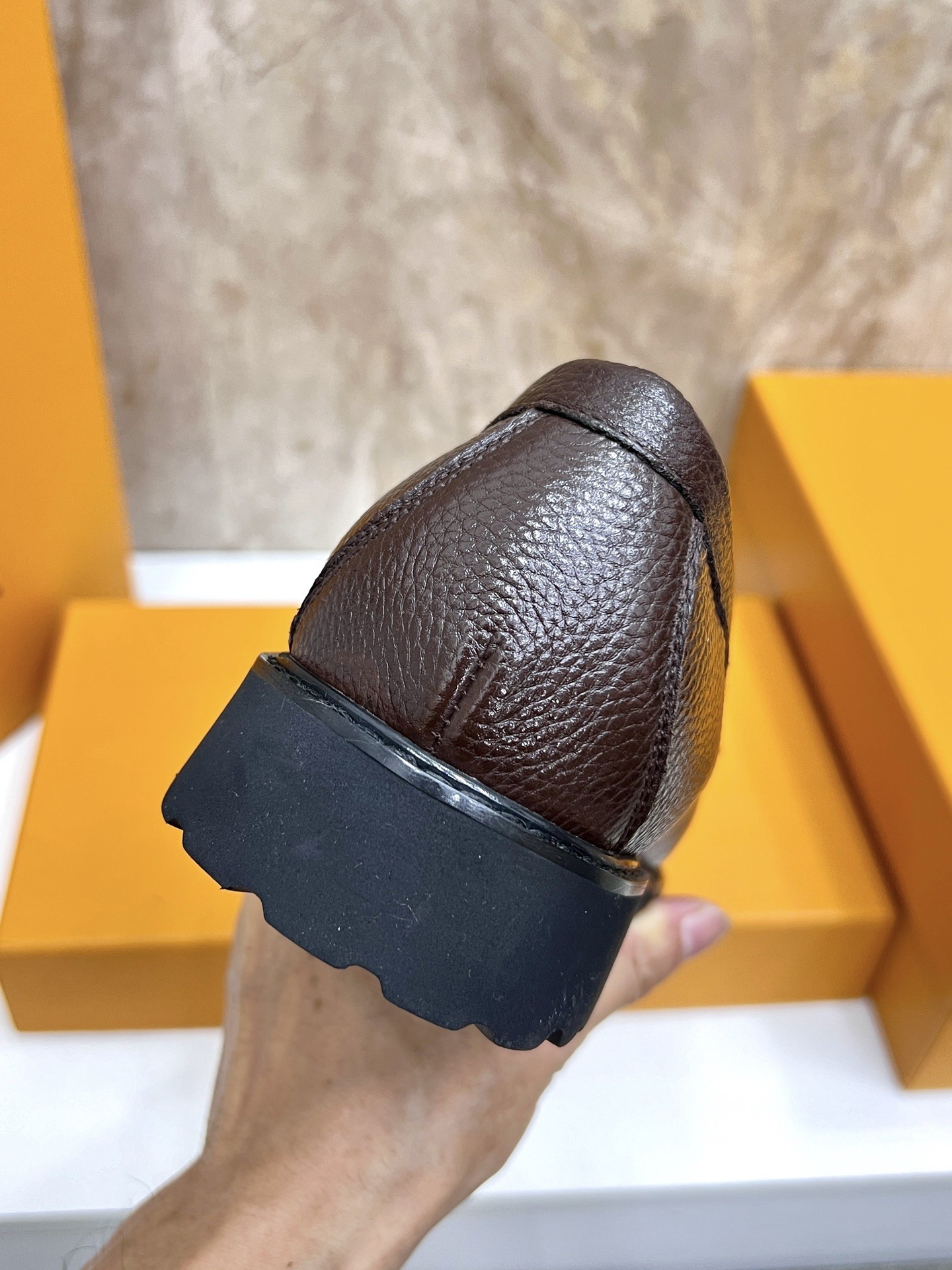 L X V Men's new high qualityLoafers detail 8