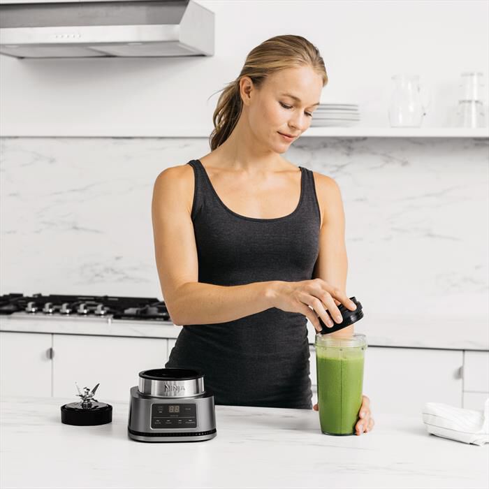 NINJA - Frullatore 2 in 1 POWER NUTRI CB100EU-GRIGIO/NERO