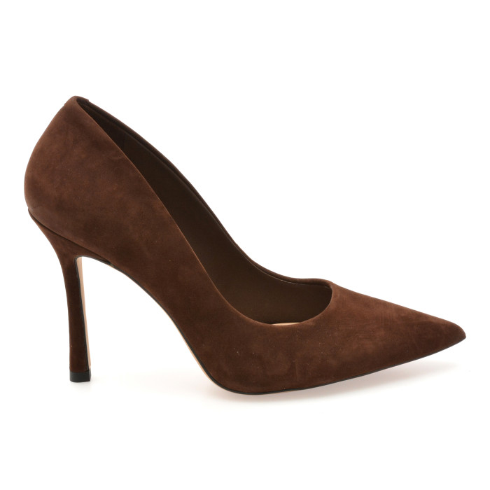 Pantofi eleganti ALDO maro, STESSY 3.0, din piele intoarsa