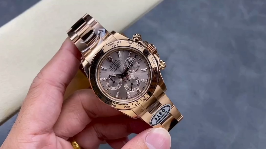 Rolex Daytona m116505 Everose Gold Sundust Pink Dial 40MM Mens Replica Watch