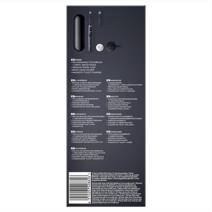 ORAL-B - Spazzolino elettrico IO 8S-Nero